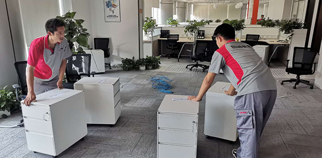 乔喜搬家团队作业实拍 义乌高端搬家服务现场